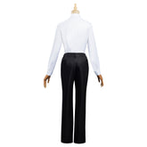 Makima White Shirt Pants Outfit Halloween Carnival Suit Cosplay Costume